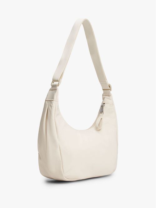 Cartera bandolera con forma de media luna