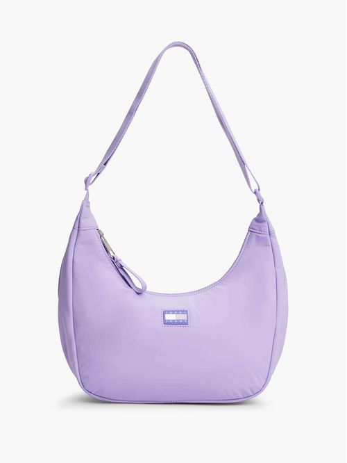 Cartera bandolera con forma de media luna