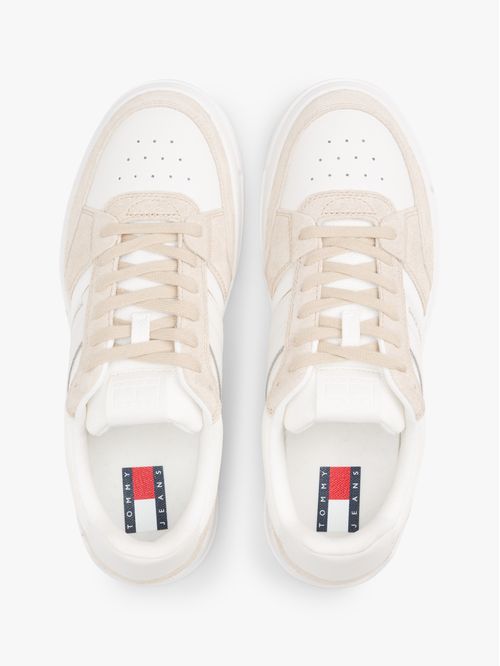 Tenis de mezcla de ante y suela cupsole