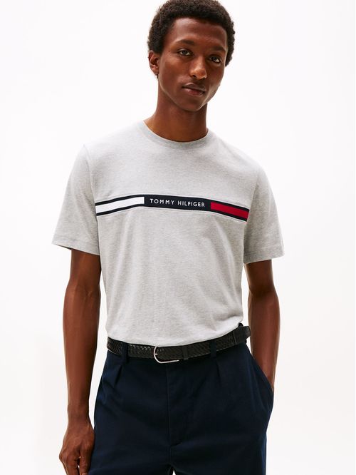 T-shirt de cuello redondo con logo