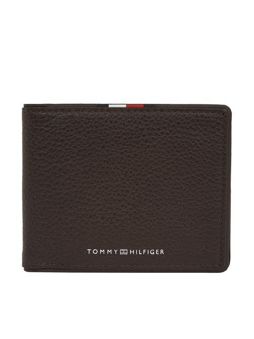 Billetera plegable corporate de piel