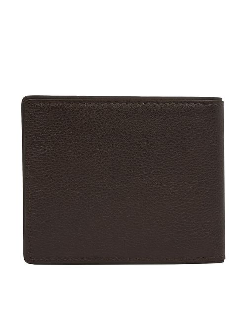 Billetera plegable corporate de piel