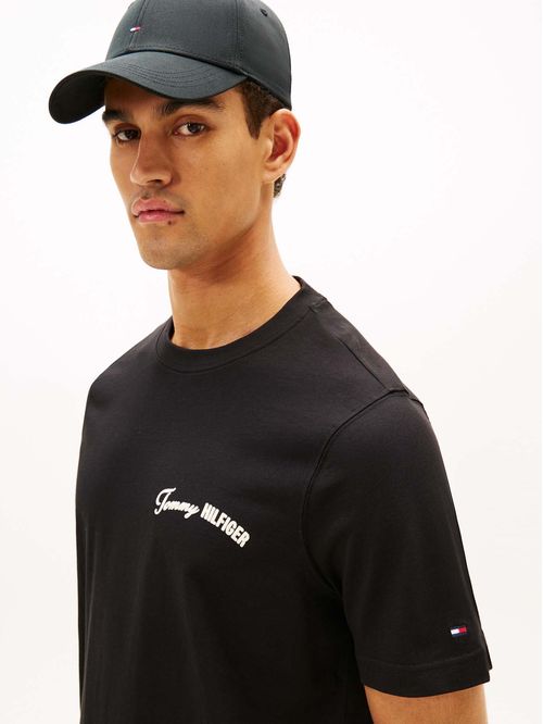 T-shirt de cuello redondo con logo