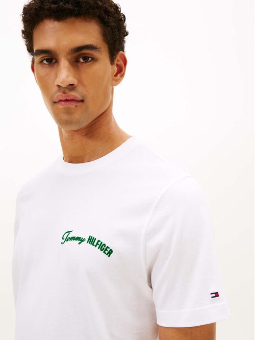 T-shirt de cuello redondo con logo