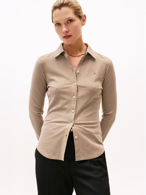 Camisa de piqué 1985 de corte slim