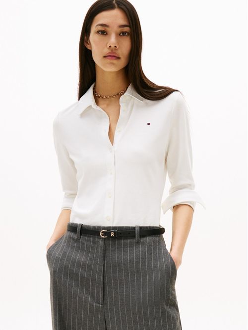 Camisa de piqué 1985 de corte slim