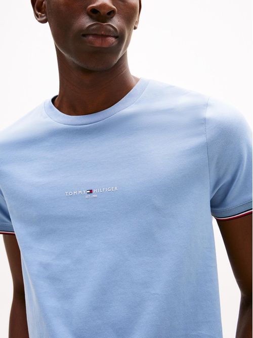 T-shirt de punto con corte slim