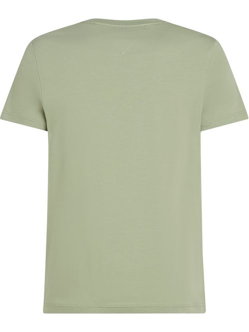 T-shirt elástica de corte slim