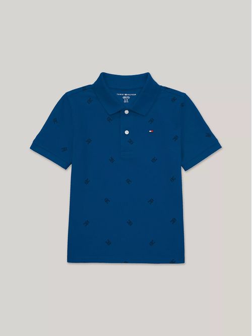 Polo con diseño de monograma TH